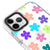 iPhone 11 Pro Max Colorful Flowers Telefon Kılıfı - Artycase - Beyaz