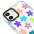 iPhone 12 Colorful Flowers Telefon Kılıfı - Artycase - Beyaz