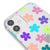 iPhone 12 Colorful Flowers Telefon Kılıfı - Şeffaf - Saydam