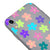 iPhone XR Colorful Flowers Telefon Kılıfı - Renkli Silikon - Gri