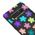 Samsung Note 8 Colorful Flowers Telefon Kılıfı - Renkli Silikon - Siyah