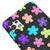 Samsung A32 4G Colorful Flowers Telefon Kılıfı - Renkli Silikon - Siyah