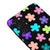 Samsung S20 Colorful Flowers Telefon Kılıfı - Renkli Silikon - Siyah