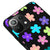 Xiaomi Mi 11 Lite Colorful Flowers Telefon Kılıfı - Renkli Silikon - Siyah