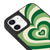 iPhone 12 Heart In Green Telefon Kılıfı - Glossy - Popsoketsiz