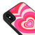 iPhone X Pembe Kalpik Telefon Kılıfı - Glossy - Popsoketsiz