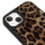 iPhone 13 Brown Leopar Telefon Kılıfı - Glossy - Popsoketsiz