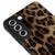 Samsung S21 FE Brown Leopar Telefon Kılıfı - Glossy - Popsoketsiz