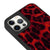 iPhone 12 Pro Red Leopar Telefon Kılıfı - Glossy - Popsoketsiz