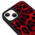 iPhone 13 Mini Red Leopar Telefon Kılıfı - Glossy - Popsoketsiz