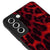 Samsung S21 FE Red Leopar Telefon Kılıfı - Glossy - Popsoketsiz