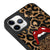 iPhone 11 Pro Leopar Stones Telefon Kılıfı - Glossy - Popsoketsiz