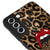 Samsung S21 FE Leopar Stones Telefon Kılıfı - Glossy - Popsoketsiz