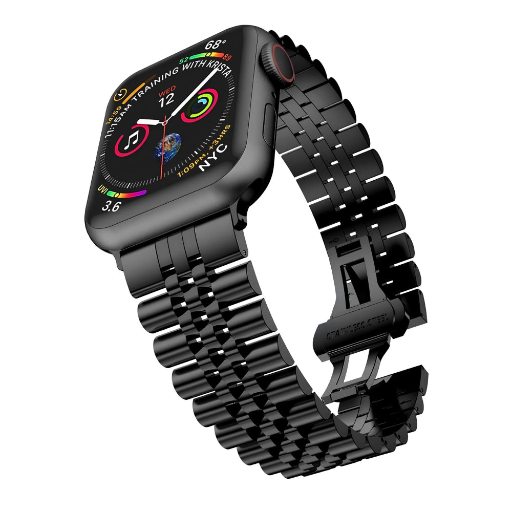 Apple Watch Classic Steel Black Saat Kordonu