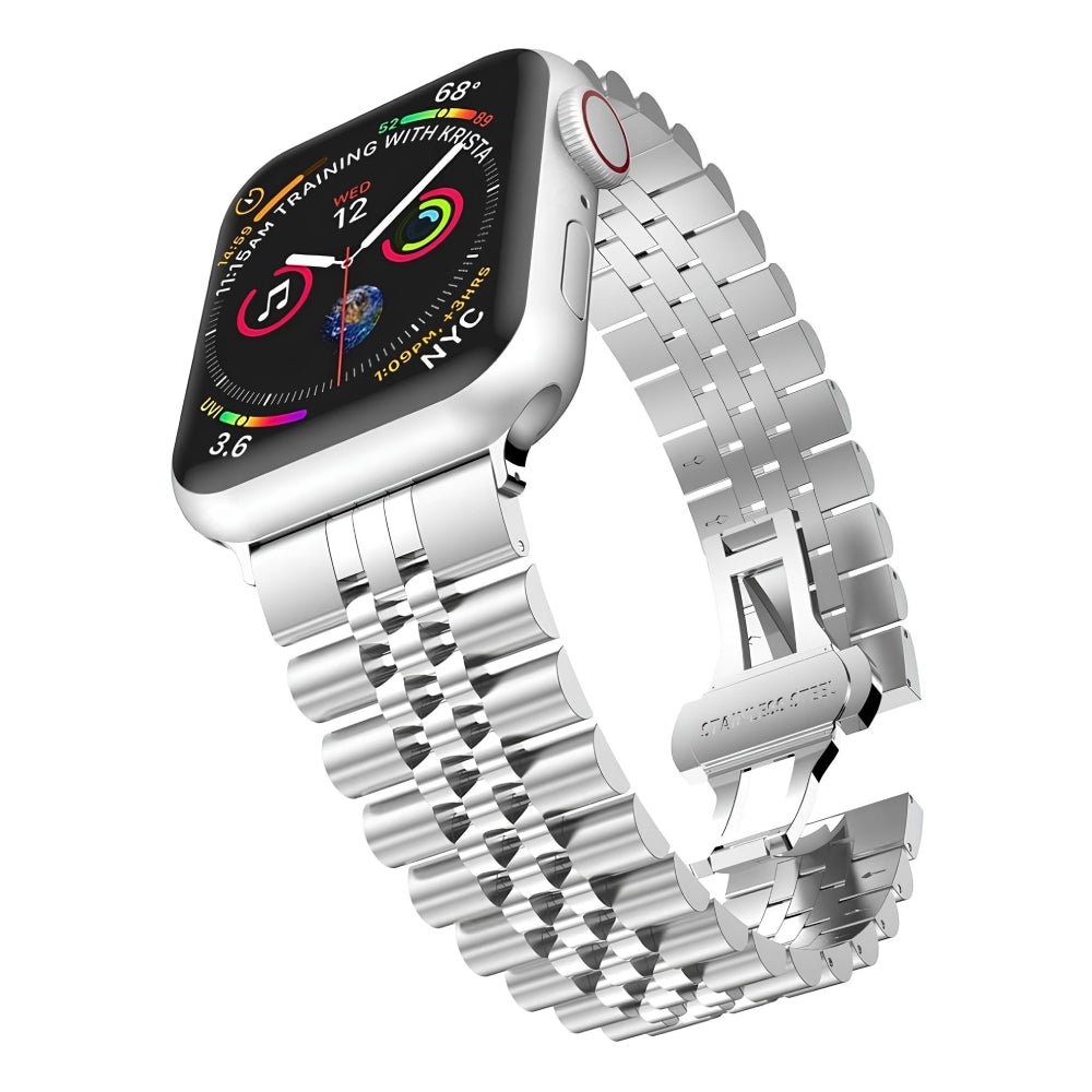 Apple Watch Classic Steel Silver Saat Kordonu