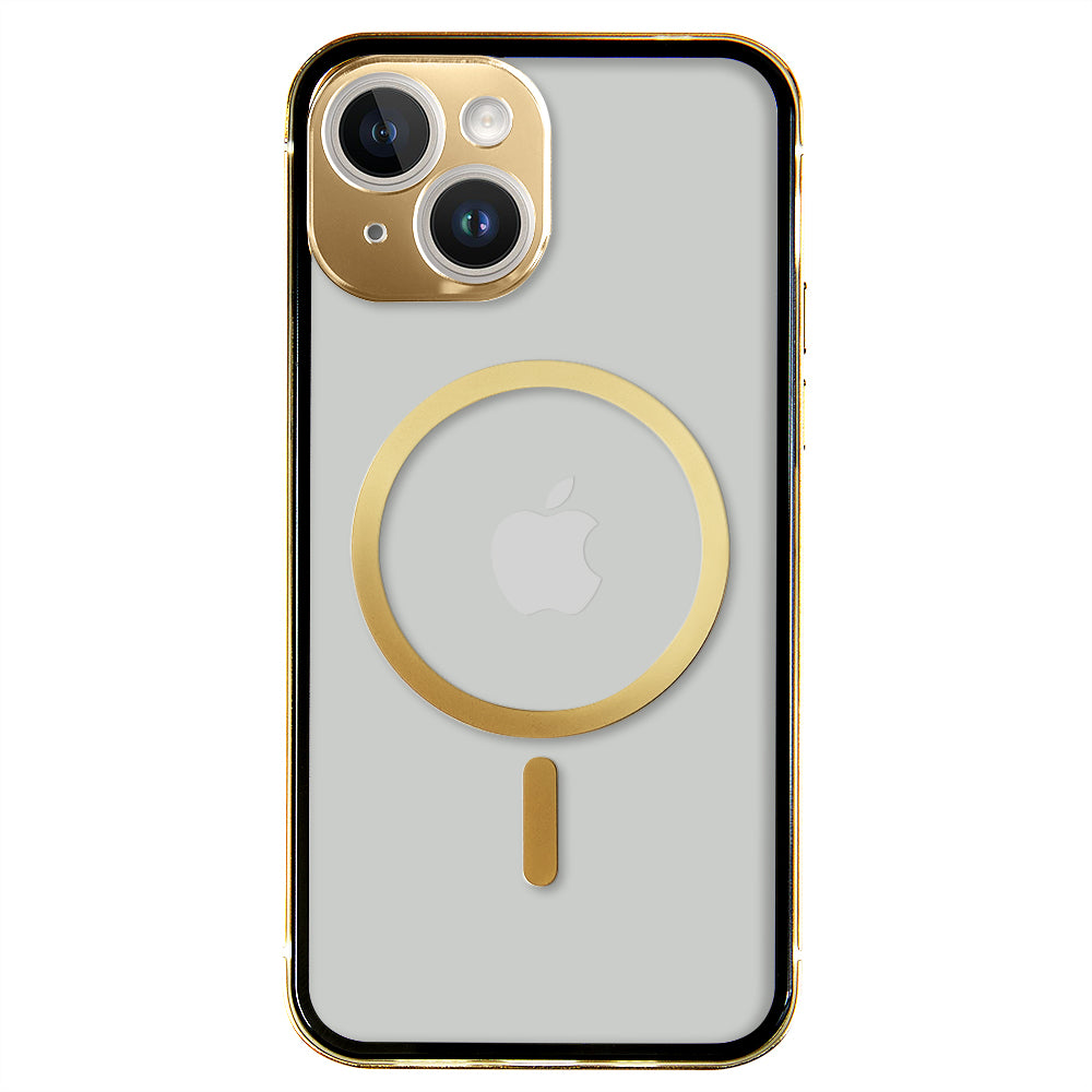 Apple iPhone 15 Plus Kasalı Magsafe Gold