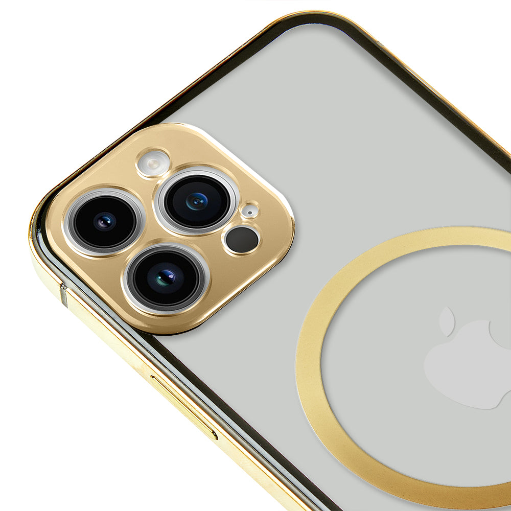 Apple iPhone 15 Plus Kasalı Magsafe Gold