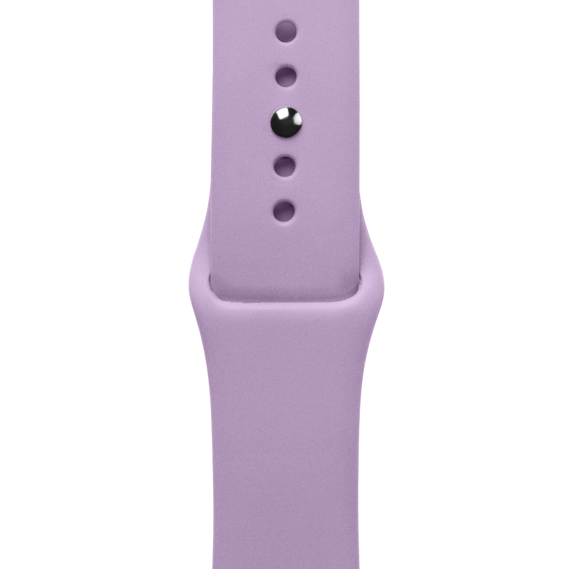 Apple Watch Sport Band Light Lila Silikon Saat Kordonu