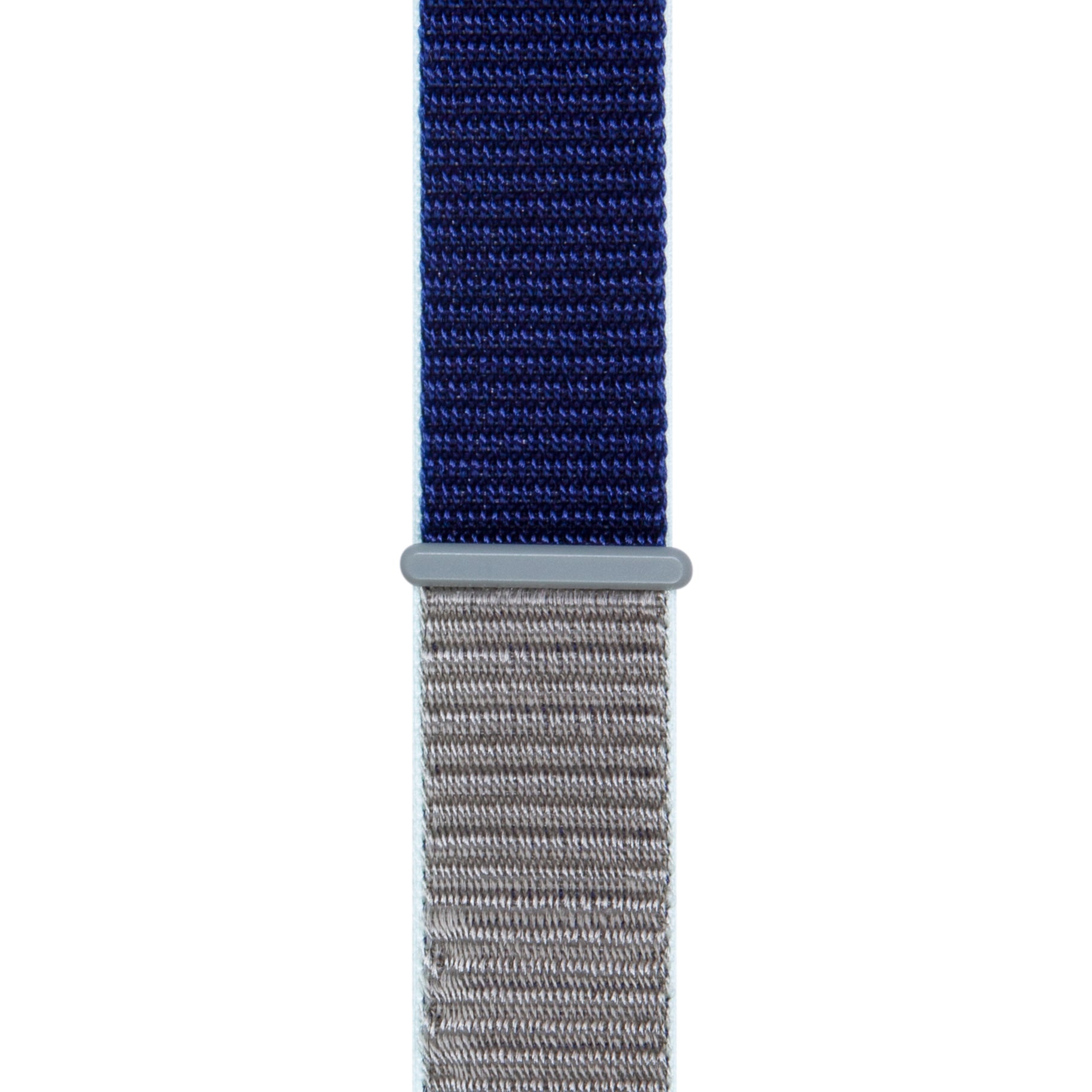 Apple Watch Sport Loop Silver Blue Bez Saat Kordonu