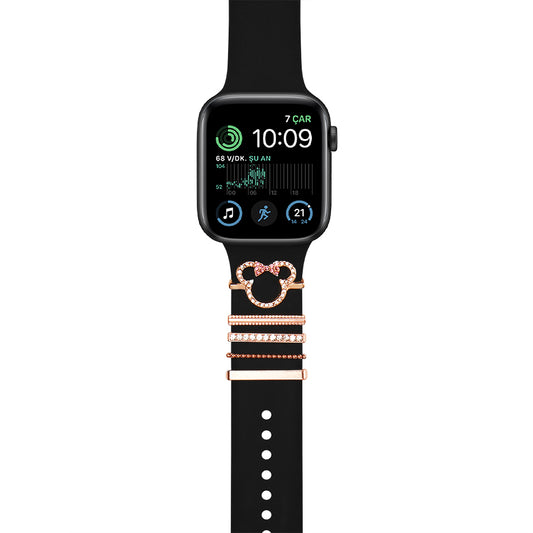 Apple Watch Charm Diamond Mini Kordon Aksesuarı