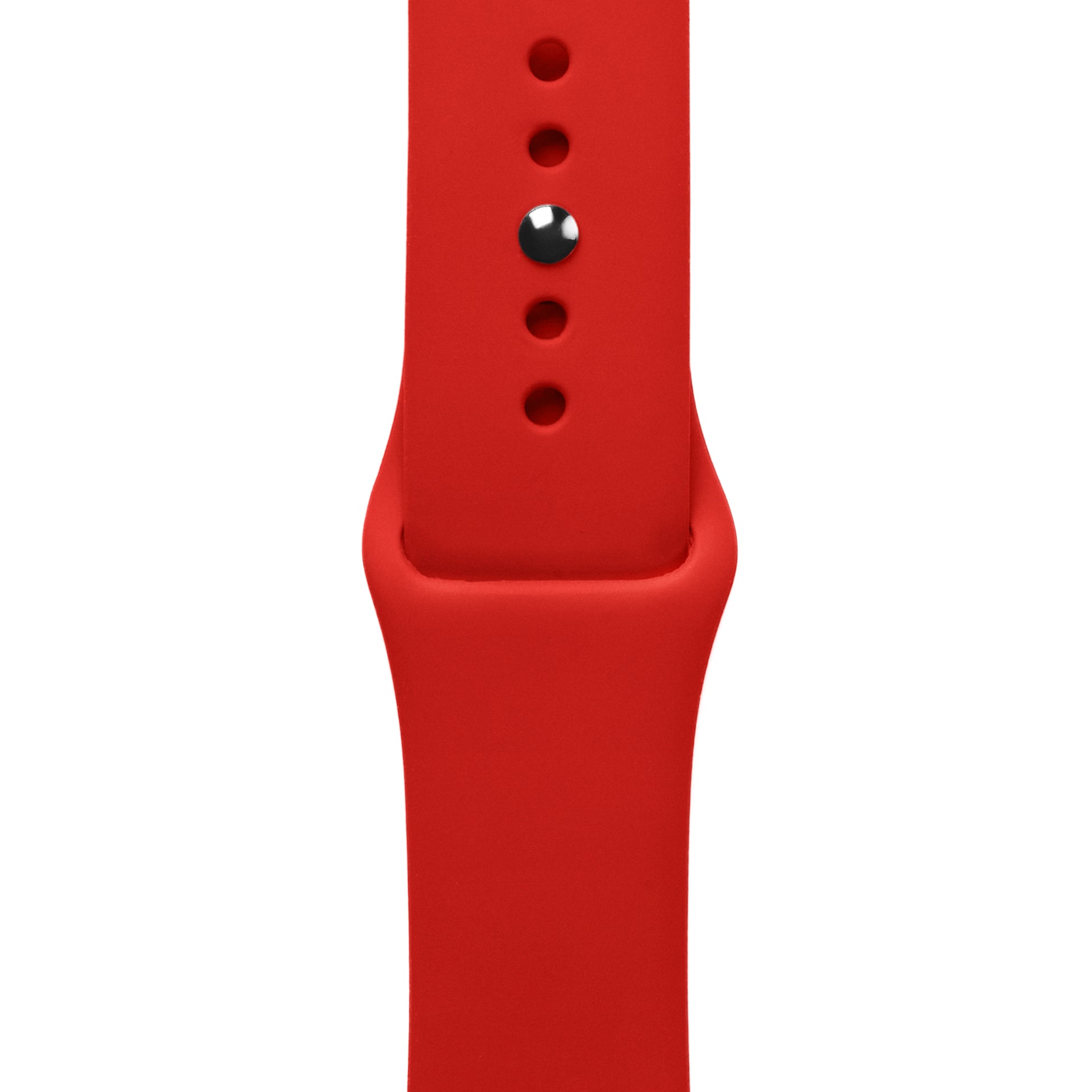 Apple Watch Sport Band Red Silikon Saat Kordonu