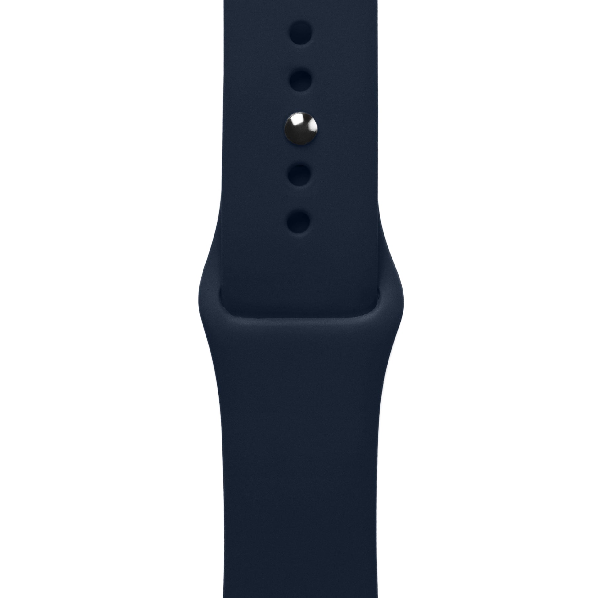 Apple Watch Sport Band Midnight Blue Silikon Saat Kordonu