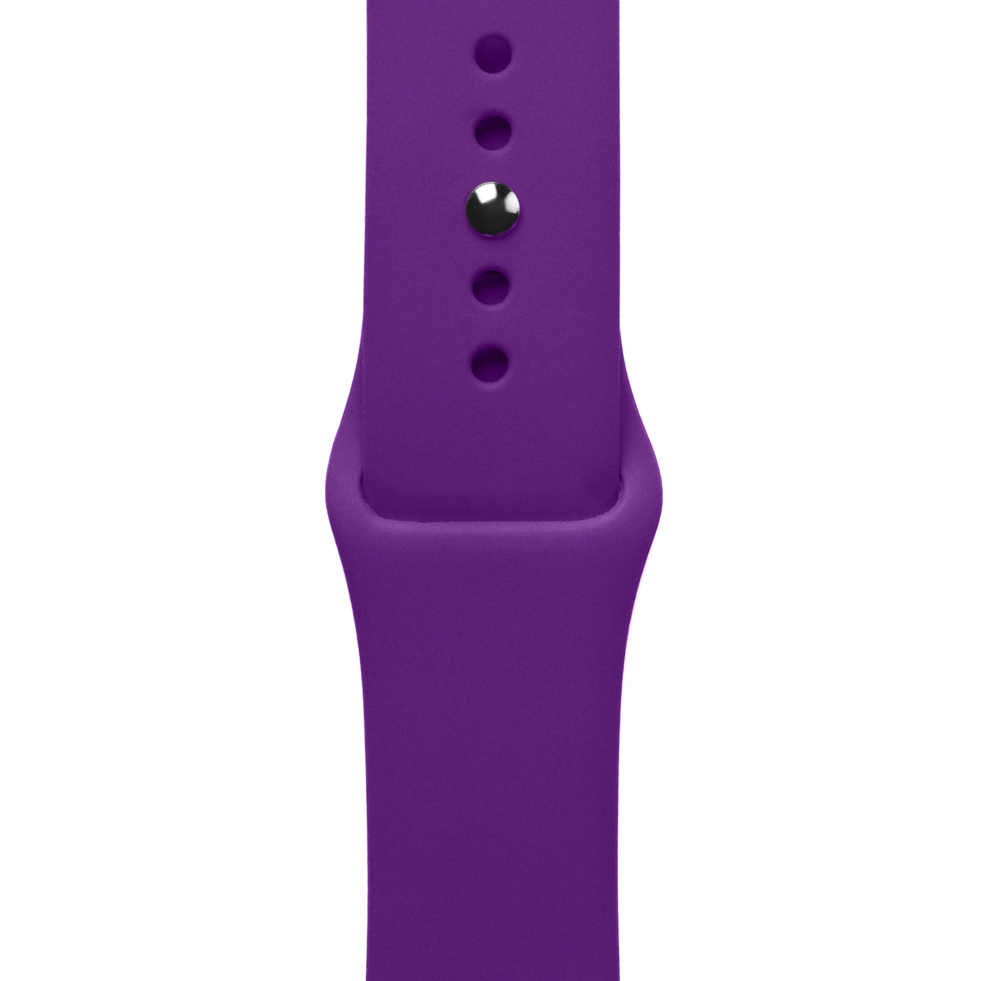 Apple Watch Sport Band Purple Silikon Saat Kordonu