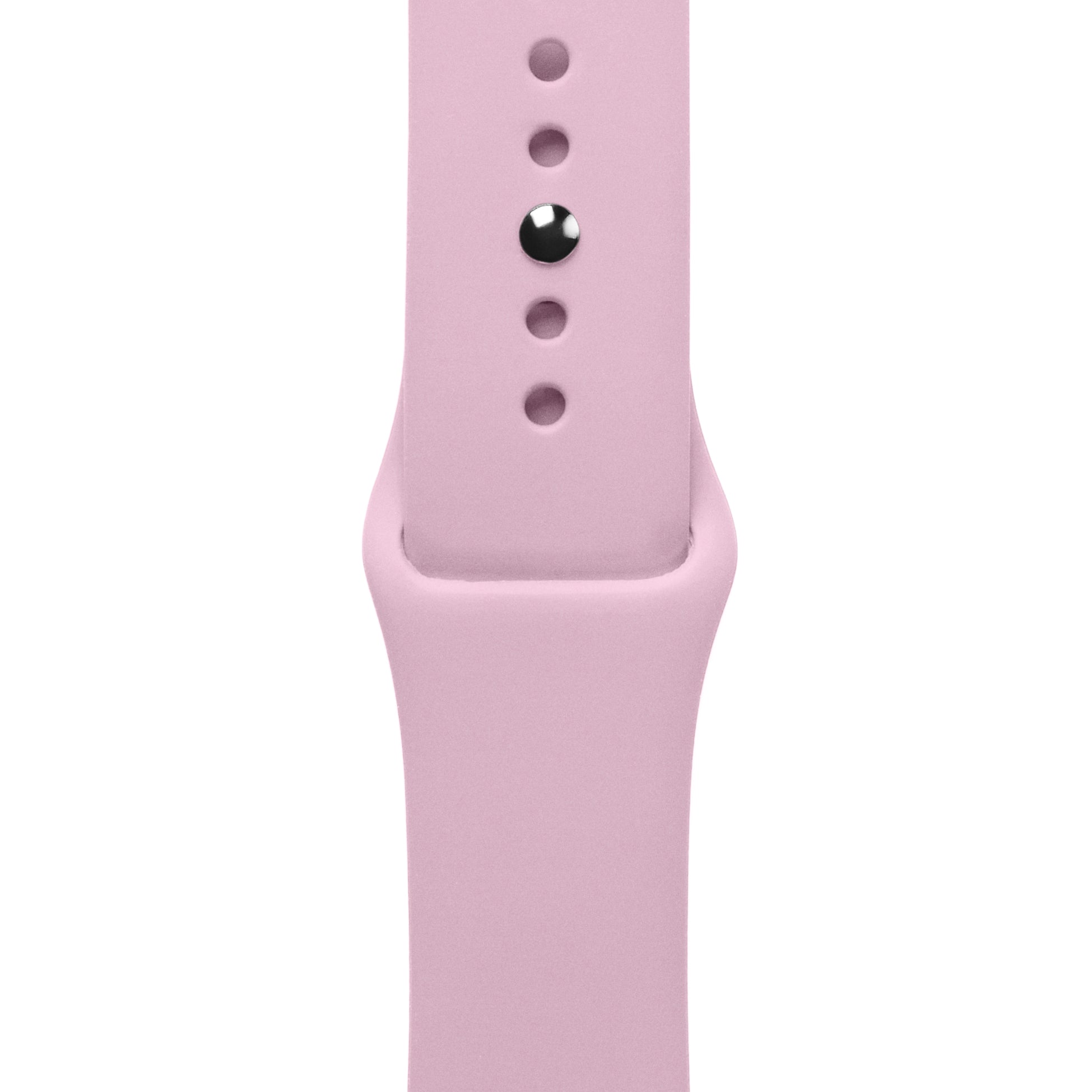 Apple Watch Sport Band Baby Pink Silikon Saat Kordonu