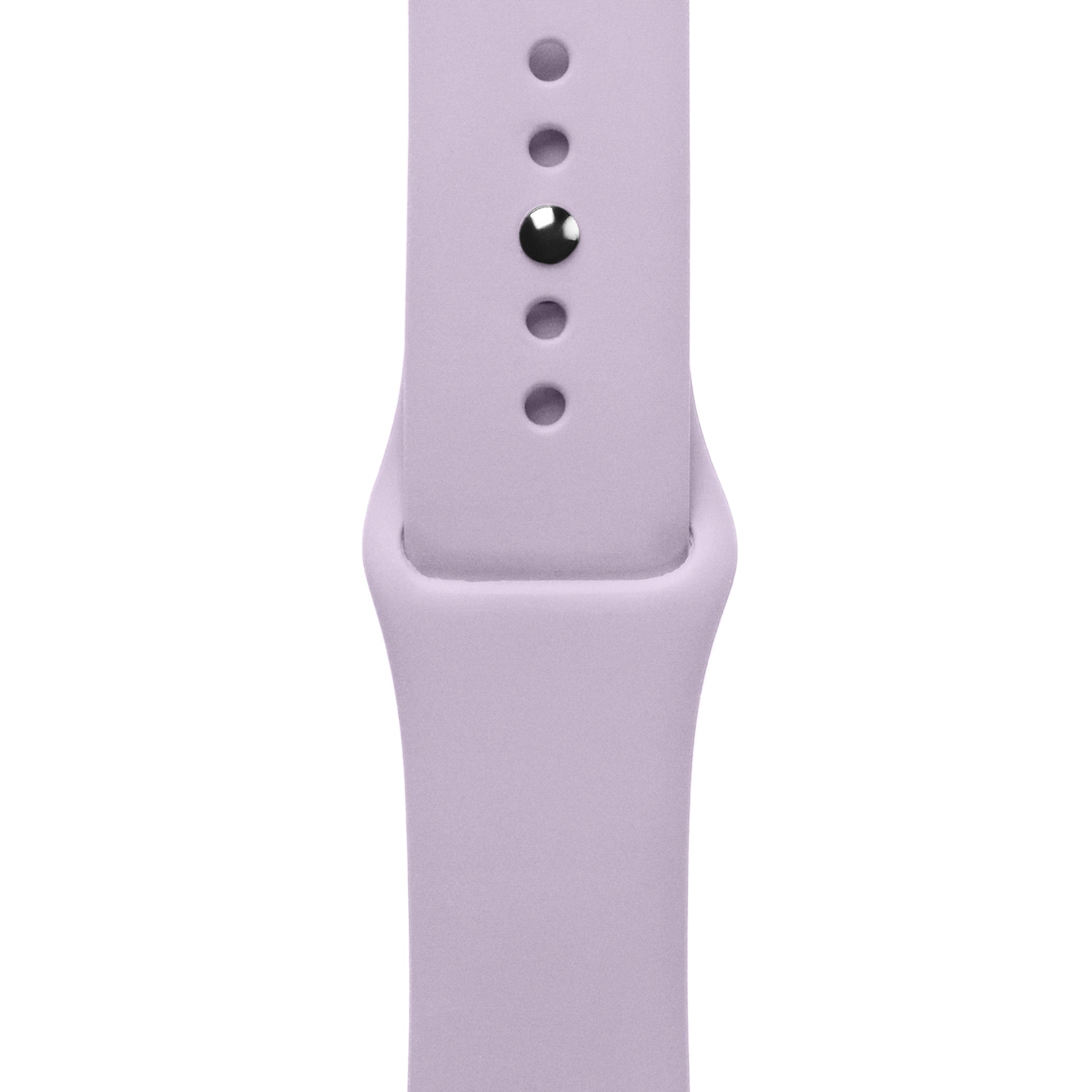 Apple Watch Sport Band Soft Lila Silikon Saat Kordonu