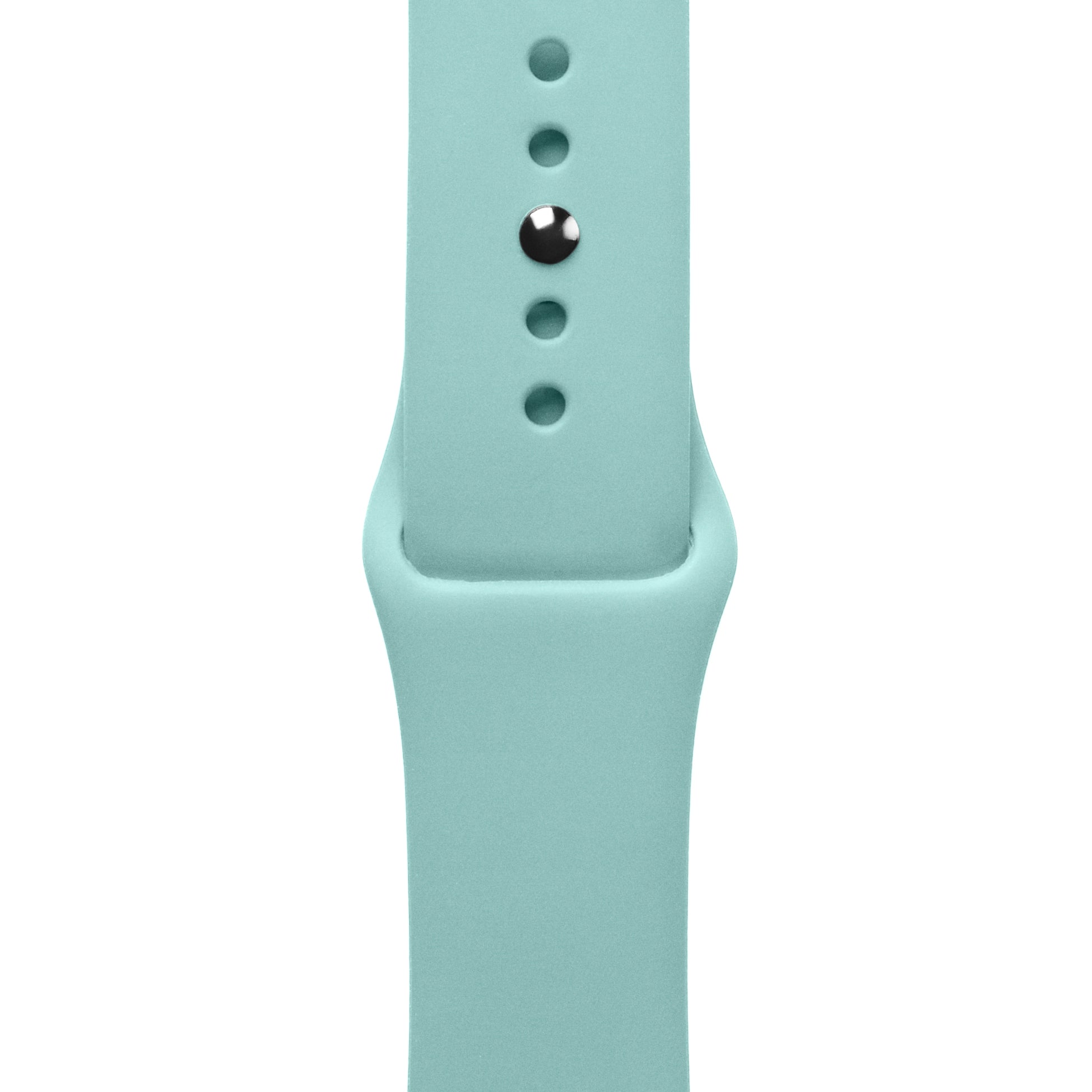 Apple Watch Sport Band Light Blue Silikon Saat Kordonu