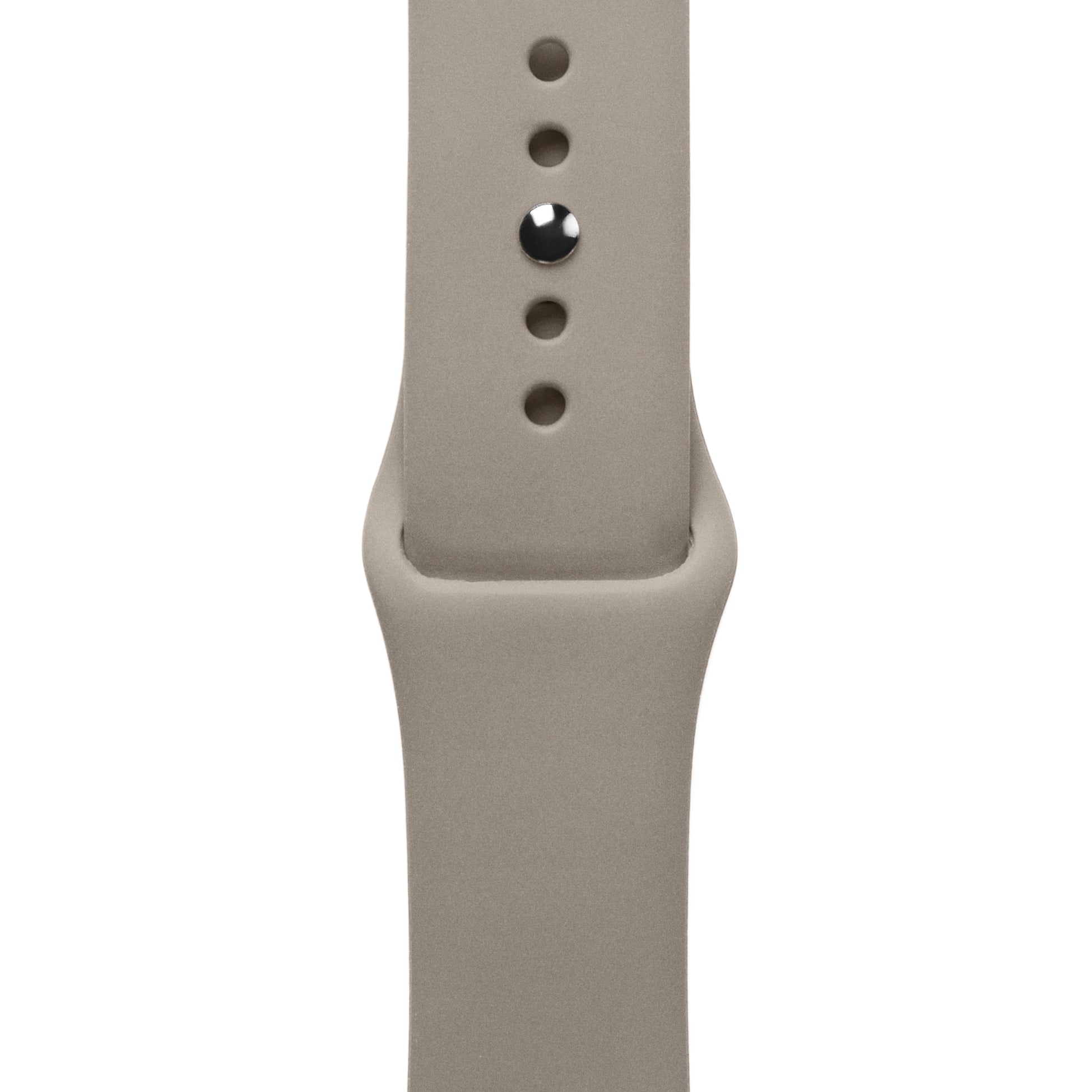 Apple Watch Sport Band Stone Beige Silikon Saat Kordonu