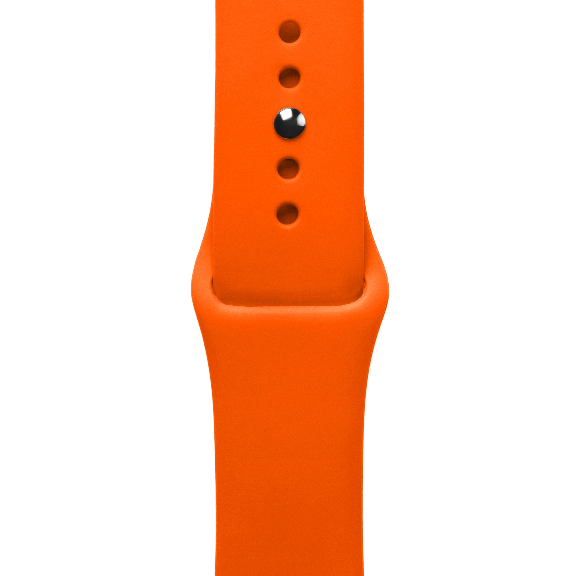 Apple Watch Sport Band Spicy Orange Silikon Saat Kordonu