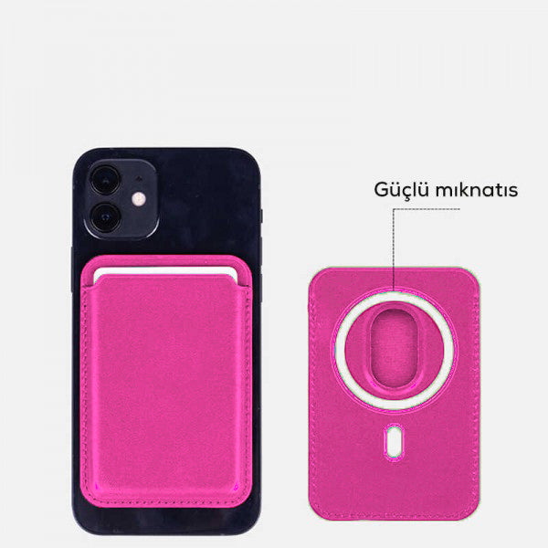 Apple iPhone Cardsafe Kartlık Pembe